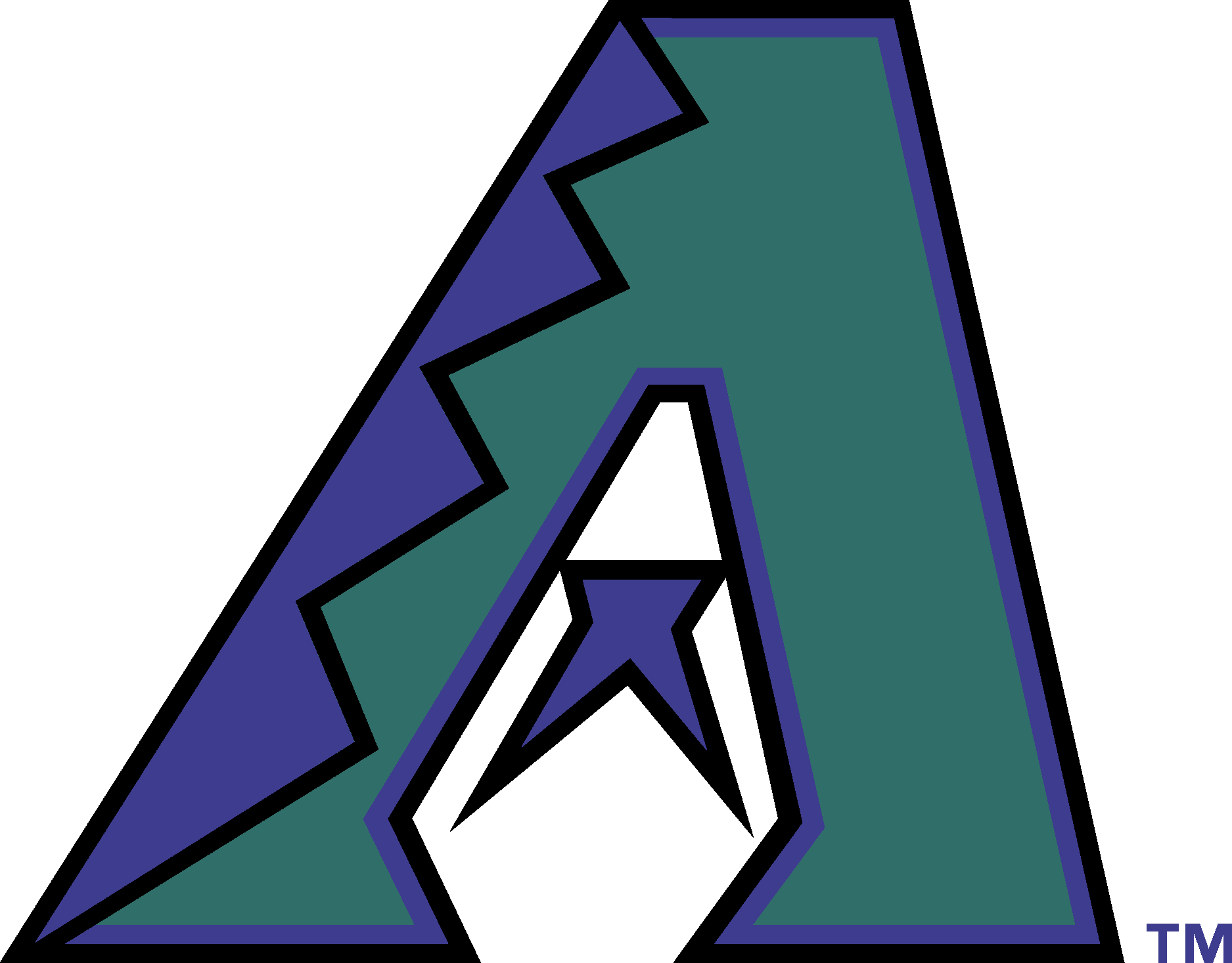 Arizona Diamond Backs New Logo Vector Logo